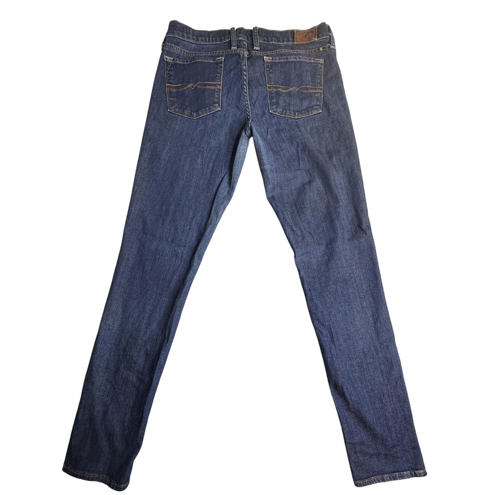 Luckyโ Brand Charlie Skinny Jeans Womens 8/29 Blue Medium Wash Stretch Denim
